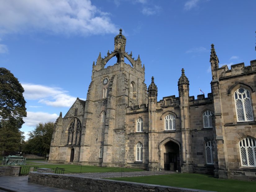 Kings College building at the University of Aberdeen